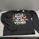 VIVIEN Personalized Retro Girls Custom VIVIEN Name Sweatshirt S