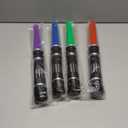 4 Pack 4 Colors Light up LED Saber, Light Swords with FX Sound(Motion Sensitive) and Realistic Handle, Expandable Light up Toy for Kid Adult, Warriors and Galaxy War Fighter, Halloween Party Xmas Gift