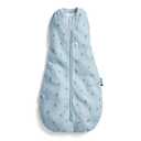 ergoPouch Cocoon Swaddle Sack 1.0 TOG - Baby Sleep Sack, Gentle Snug Fit Helps Calm Startle Reflex, Ideal for Arms In/Out Sleeping, Soft Breathable Fabric for Better Sleep (3-6 Months, Dragonflies)