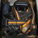 Bousnic Dog Shock Collar 2 Dogs (5-120Lbs) - 3300 ft Waterproof Training Collar with Rechargeable Remote, Beep (1-8) Vibration (1-16) and Humane Shock (1-99) Modes (Orange)