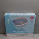 Pursonic Collapsible Wireless Footbath Spa Massager | Portable Acupressure Massage with Adjustable Heat Settings | Compact for Travel and Home Use