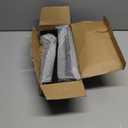 12 inch Furniture Legs Heavy Duty, Metal Legs for Furniture Set of 4, Mid Century Modern Short Cabinet Dresser Feet Replacement for Chair Stool Futon Cube Storage Ottoman, Satin Black