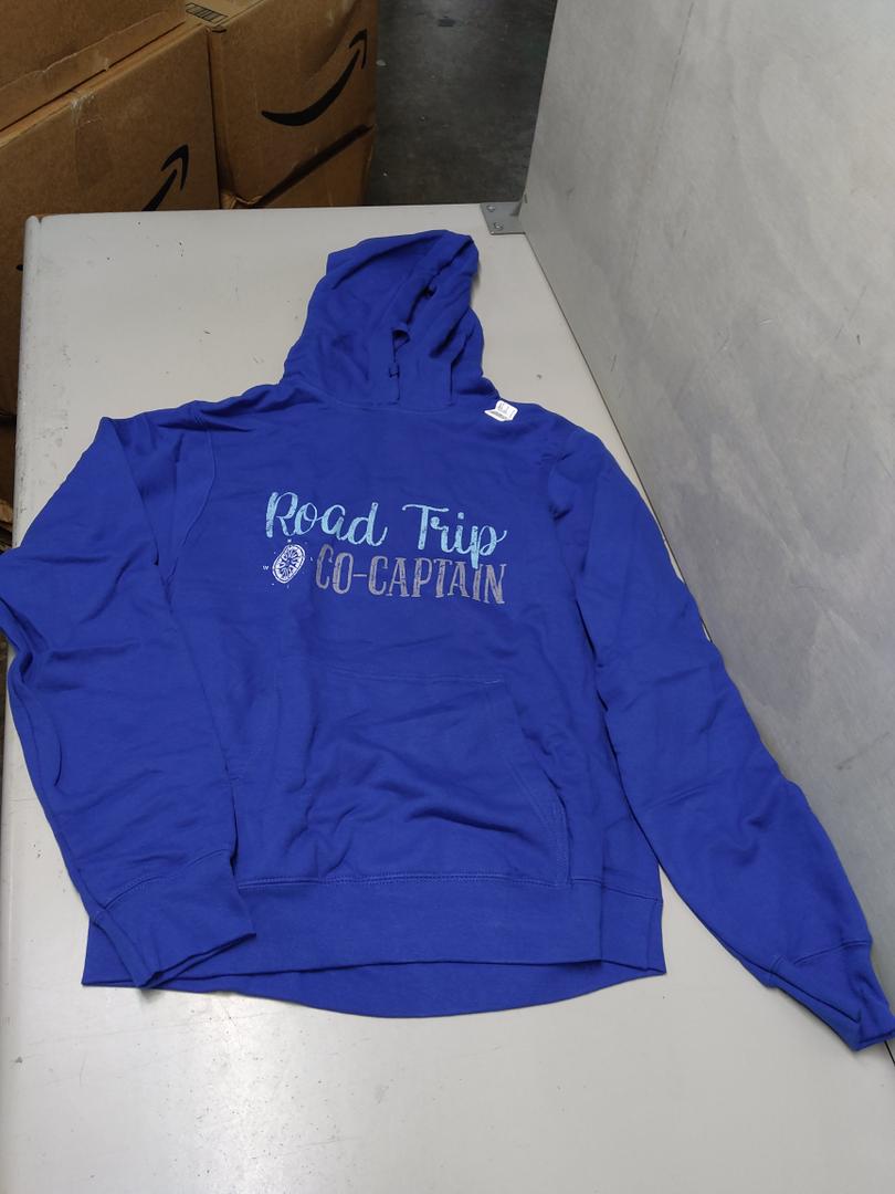 Road Trip Co Captain Road Trip Pullover Hoodie, Medium