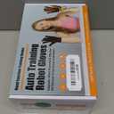 Rehabilitation Robot Gloves, Finger Exerciser for Stroke Recovery Hand Glove Equipment Hand Function Rehabilitation (Orange Left Hand L)