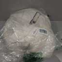 Buryeah 6 Pack Fleece Throw Blankets Bulk, 50 x 60 Inches Soft 3D Checkered Flannel Blankets Warm Sleepover for Couch Sofa Bed
 (White)