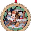 Hallmark Keepsake Christmas Ornament 2023, Disney Mickey's Christmas Carol 40th Anniversary Papercraft, Gifts for Disney Fans