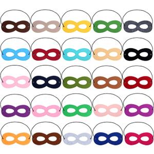 Superhero Masks for Kids,Party Cosplay Dress Up Superhero Eye Masks(25 Pieces)