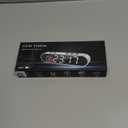 Dienmern Portable Gym Timer Clock with Strong Magnet - Workout Interval Timer with Countdown/UP/Stopwatch, 50Hours Powerful Battery Gym Clocks for Home Gym/Garage/Boxing/Fitness (White)