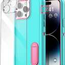 AICase for iPhone 14 Pro Max Case Built-in Stand with Glass Screen Protector+Camera Lens,Heavy Duty Drop Protection Full Body Rugged Shockproof Military Protective Tough Durable 6.7"_3