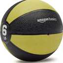 Amazon Basics Weighted Medicine Ball for Core Strength, Strength Training, Full-Body Workouts and Balance Exercises
