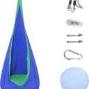 Child Hammock Chair, for Indoor and Outdoor Also Used for Hammock with Stand (Blue)