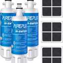 PUREPLUS 469690 LT700P Replacement for LG Kenmore Elite 9690, ADQ36006102, ADQ36006101, LFXS30766S, LFX28968ST, LFX31925ST, LFX31945ST, RWF1052, LT120F, Refrigerator Water and Air Filter Combo, 3Pack