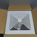 Bathroom Ceiling Exhaust Fan, Household Bath Vent Ventilation Fan with 1.0 Sones Quiet Operation, 110 CFM (Housing Size 9.1"x9.1")