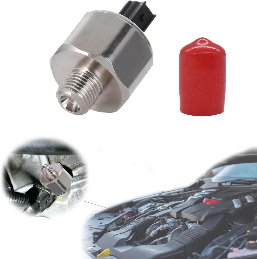 Ignition Knock Detonation Sensor, Knock Sensor, Car Ignition Knock Sensor Replace# 30530PPLA01 30530PNA003, Automotive Replacement Detonation Sensors for Honda Accord Civic Acura RDX RSX