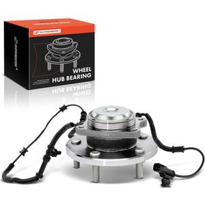 A-Premium Rear Wheel Bearing and Hub Assembly with ABS & 5-Lug Compatible with Dodge Grand Caravan 2012-2020 & Chrysler Town & Country 2012-2016 & Ram C/V & Volkswagen Routan