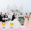 Wedding Gifts for Couples 2025, Bridal Shower Gifts, Engagement Gifts for Newlyweds Bride Groom, Just Married Gifts Ideas, Hubby & Wifey Newly Wed Doll Gifts Set Decor