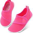 LeIsfIt Toddler Water Shoes Boys Girls Aqua Socks Kids Breathable Swim Shoes Non-Slip Barefoot Beach Shoes