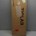 TIQLAB Small Entryway Table, 29.5" Narrow Console Table with Shelves, Sofa Table, Couch Table, Side Table, Entry Table for Hallway, Living Room, Small Space, Rustic (Brown)