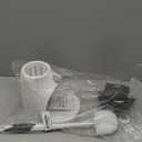 Clorox Toilet Plunger and Bowl Brush Combo with Caddy, 6.75 x 7 x 19.5 in, White/Gray
