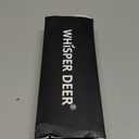 WHISPER DEER No Show Socks Men Invisible Low cut Loafer Sneaker Socks Non-Slip (12-15, 2white+2black+2blue)