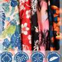 Hawaiian Shirt for Men Short Sleeve Button Down Summer Beach Casual Shirts Tropical Aloha Shirt Men Relaxed Fit (Brown, XL)