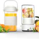 Cold Press Juicer with Large 5.12" Feed Chute- Slow Masticating Technology for Nutrient Retention,Quiet 250W Motor,High Juice Yield,Leakproof Base- Perfect for Fruits,Vegetables & Leafy Greens