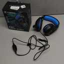 Ozeino Gaming Headset for PC, Ps4, Ps5, Xbox Headset with 7.1 Surround Sound, Gaming Headphones with Noise Cancelling Mic RGB Light Over Ear Headphones for Xbox Series X/S, Switch-Blue