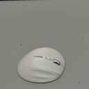 Ergonomic Wireless Mouse 2025 New Updated Smaller with USB-A Receiver for PC Computer, Laptop and Desktop, Ergo Mouse Vertical with Silent Clicks Long Battery Life, Up to 1600 DPI, White