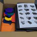 4 Sets Trading Card Storage Boxes, Includes 16-750 CT Boxes & 64 Dividers, 12000+ Trading Cards Organizer for Collectible Card Games, Sports Cards, TCG, with Labels & Pen