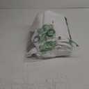 XWZO 100% Blackout Curtains 2 Panels with Tiebacks- Heat and Full Light Blocking Window Treatment with Black Liner for Bedroom/Nursery, Grommet Top, White, W52 x L84 Inches Long, Set of 2