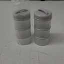 Termichy Stackable Formula Dispenser Portable Milk Powder Container, 2 Pack, Grey
