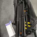  Photo Studio Backdrop Support System, 10ft/ 3m Wide 6.6ft/ 2m High Adjustable Background Stand with 4 Crossbars, 6 Backdrop Clamps, 2 Sandbags, and Carrying Bag for Portrait & Studio Photography
