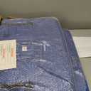 Sportneer Stadium Seats with Back Support: 2.5'' Thick Comfy Cushion 6 Adjustable Angle Bleacher Seat with Armrest - 2 Large Pockets, 2 Cup Holders Stadium Chair for Sport Events Concerts Parks (Extra Wide - 24", Blue, 2 Pack)