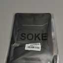 Soke Case for iPad 9th/ 8th/ 7th Generation 10.2-Inch (2021/ 2020/ 2019 Release), with Built-in Screen Protector and Kickstand, Rugged Full Body Protective Cover for Apple iPad 10.2 Inch - Black