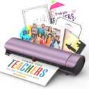 Office Presentation Laminator Machine 11x17 with Laminating Sheet A3/A4/A5, 3/5 Mil Thermal Cold Laminating Machine 13 inch Wide, 60s Warm-Up Lamination Machine, Personal Laminate Machine (Purple)