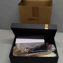 Sieral 10 Pcs Men Gift Set Box for Men Valentine's Birthday Anniversary Basket with Leather Tray Tumbler Socks Toiletry Bag Candle Wood Knife Gifts for Dad Husband Grandpa from Wife Son Daughter