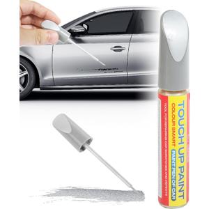 2 x ESEWALAS Car Paint Pen,Car Paint Repair,Car Repair Scratch Remover,Touch Up Paint for Cars,Car Accessories Car Scratch Repair Paint Pen,Car Touch Up Paint Pen for Car Deep Scratches (Silver)