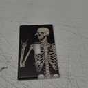 Rock Skull Light Switch Cover Decorative Single Toggle Wall Plate 1-Gang Art Electrical Faceplate for Home Bedroom Decor 4.50" x 2.76"