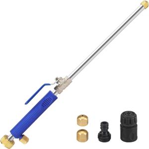 Jet Nozzle for Garden Hose, High Pressure Washer Hose Nozzle, Power Washer Wand with 2 Different Nozzles /01