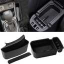 Car Center Console Tray Gear Shift Storage Box for 2017 2018 2019 2020 2021 Jeep Compass Interior Organizer (Pack of 2)