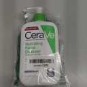 CeraVe Hydrating Facial Cleanser, Moisturizing Face Wash For Dry Skin, Hyaluronic Acid + Ceramides + Glycerin, Hydrating Cleanser For Normal To Dry Skin, National Eczema Association Certified