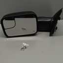 Towing Mirror Replacement Fit for 02-08 DodgeRam 1500 for 03-09 Dodge Ram 2500 3500 Pickup Truck Power Heated Tow Folding Side View Mirror Driver Side