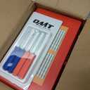 Orion Motor Tech 826pc Universal O Ring Assortment Kit Nitrile Rubber O Rings in 32 SAE & Metric Sizes for Automotive & Plumbing Repairs