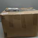 Dog Booster Car Seat for S/M Dogs Up to 35lbs,Soft 6in Elevated Cushion,Fits in Front/Back Seat,Fully Detachable and Washable,2 Storage Pockets & 3 Straps,Easy to Install (Black/Brown,Medium)