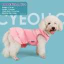 cyeollo 2 Pack Dog Dresses Spring Summer Dog Clothes Dress Breathable Pet Dresses for Small Dogs Girl, Tie Dye Large