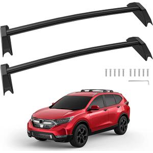MOSTPLUS Roof Rack Cross Bar Rail Compatible for Honda CRV CR-V with OEM Side Rails 2002 2003 2004 2005 2006 Cargo Racks Rooftop Luggage Canoe Kayak Carrier RackSet of 2