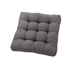 Square Floor Seat Pillows Cushions Soft Thicken Yoga Meditation Cushion Corduroy Tatami Floor Pillow Reading Cushion Chair Pad Casual Seating for Adults (Gray,Small)