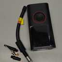 Tire Inflator Portable Air Compressor, 150 PSI Cordless Bike Pump, Air Pump for Auto, Motorcycle, Bicycle, Balls with Pressure Gauge, LED Light & Car Accessories, Black, Standard Capacity