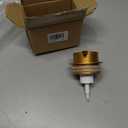 Upgrade Your Soap Dispenser with LALA DOLCE Rust-Proof Gold Plastic Pump Replacement - Wide Mouth Dispensers (Gold, Foam Pump)