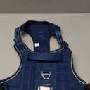 rabbitgoo Dog Harness for Large Dogs No Pull, Tactical Service Pet Vest with Molle and Control Handle, Adjustable and Reflective Military Harness for Easy Walking and Training, Blue, XL